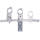 DUR-line Multi Select 2HS - Set (Multifeederweiterung 3-fach höhenverstellbar für Dur-Line Antennen Select 75/80 + 85/90)