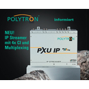 Polytron PXU 848 IP Multiplexing-IP-Streamer (8x...