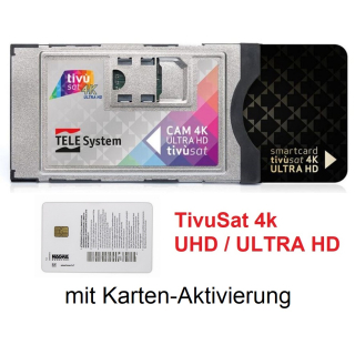 TivuSat SmarCAM 4K/UHD CI+ Modul (Karte aktiviert)