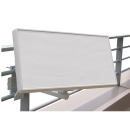 Selfsat H22DQ+ Flach Satantenne Quattro LNB-Version (incl. Fensterhalterung)