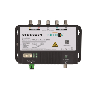 Polytron OT 5-5 CWDM - Quattro- oder Quad-LNB auf Optik Wandler (Ersatz für optische LNBs - SC/APC Anschluss)