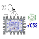 Jultec JPS0502-16M (Gen 2) Unicable/JESS Multischalter...