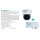 Polytron IP CAM-Set 1 (1.3 MP) IP-Kamera incl. HDI 2 multi - 2x IP in 2x DVB-C oder DVB-T Modulator (QAM / COFDM)