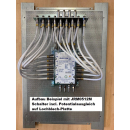 Ökö-Energie-Spar Satanlage für 12 Teilnehmer (Dur-Line 75/80 Select hellgrau + Multischalter JULTEC JRM0512T + Polytron Quattro LNB)