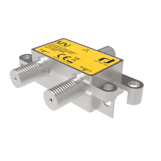 Unicable 2-fach Verteiler/Splitter Inverto IDLP-USP1O5-OUO2O-OOB mit Diodenentkopplung (speziell für Unicable-/JESS-Systeme)