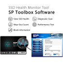 Silicon Power A55 SSD interne Festplatte 500GB (0,5TB), 2.5 Zoll, SATA III 3D NAND SLC Cache Performance Boost