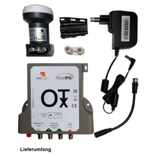 Global Invacom OTx-Kit 1310/1550 - Ersatz fr optische LNBs (mit Breitband-LNB inclusive)