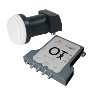 Global Invacom OTx-Kit 1550 - Ersatz für optische LNBs (mit Breitband-LNB inclusive)