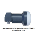 Global Invacom OTx-Kit 1550 - Ersatz für optische LNBs (mit Breitband-LNB inclusive)
