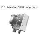co@xLAN CL615 LANready SAT/BK Daten Durchgangsdose 3-Loch (2-2150 MHz) mit PowerLAN Rückkanal und Fernspeisung