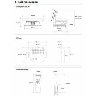 Selfsat Snipe Platinum - Single/Twin - mit Bluetooth Fernbedienung und iOS / Android Steuerung - vollautomatische Satelliten Antenne (selbstausrichtend) incl. Montageplatte