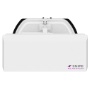 Selfsat Snipe Platinum - Single/Twin - mit Bluetooth Fernbedienung und iOS / Android Steuerung - vollautomatische Satelliten Antenne (selbstausrichtend) incl. Montageplatte