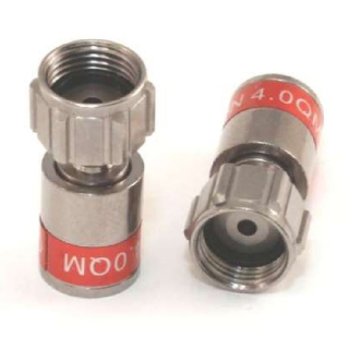 Cabelcon F-MINI-TD QM 4.0 SHORT - Quick-Mount F-Kompressionsstecker, TrueDrop, wasserdicht