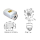 Global Invacom SNF-031 Flansch Single LNB (C120/ Universal)