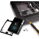 Silicon Power A55 SSD interne Festplatte 2000GB (2TB), 2.5 Zoll, SATA III 3D NAND SLC Cache Performance Boost