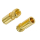 F-Kompressionstecker Gold für Koaxkabel 6.8-7.2mm (Vollmetall F-Stecker HQ Qualität)
