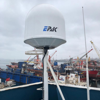 EPAK VSAT DSi9 KA Pro - digitale 90cm Internet Schiffsantenne (selbst ausrichtend und nachführend / Binnen-/See-/Meer-Schifffahrt)