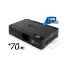 Telesystem TS9018 Tivusat Full HD HEVC H.265 HDMI DVB-S2 Satreceiver incl. Smardcard (Rai, Mediaset, LA7, Canal 5 ...)
