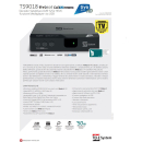 Telesystem TS9018 Tivusat Full HD HEVC H.265 HDMI DVB-S2 Satreceiver incl. Smardcard (Rai, Mediaset, LA7, Canal 5 ...)