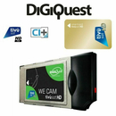 DIGIQuest We CAM SmarCam HD CI+ Modul inkl. TiVuSat Karte...