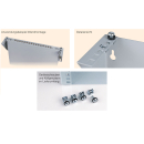 Polytron WM 19 - 2 RU 19" Wandhalterung für 2 HE