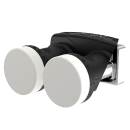 Astra/ Hotbird Satanlage für 1 Teilnehmer (Dur-Line 85/90 Select Antenne + Dur-Line MB6-US Monoblock Single LNB)