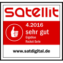 GigaBlue Ultra Rocket Quattro-LNB (Raketenfeedhorn ( 0.1dB)
