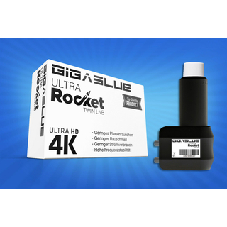 GigaBlue Ultra Rocket Twin-LNB (Raketenfeedhorn ( 0.1dB)