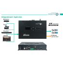 Polytron HDM 1 C/T IP 4K - HDMI in DVB-C/T + IP-Stream Modulator