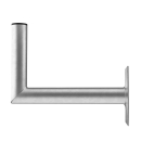 Stahl-Wandhalter (feuerverzinkt) 35cm Wandabstand (Dur-Line WHSF-Serie)