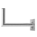 Stahl-Wandhalter (feuerverzinkt) 45cm Wandabstand (Dur-Line WHSF-Serie)