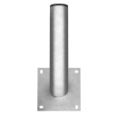 Stahl-Wandhalter (feuerverzinkt) 45cm Wandabstand (Dur-Line WHSF-Serie)