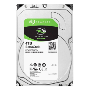 Festplatte Seagate BarraCuda ST4000DM004 4TB interne Festplatte (SATA3 3,5 Zoll, 5400rpm, 6Gb/s, 256MB Cache)