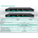Polytron MPX 106 D pro modulare Kopfstation DVB-S/S2/Sx, DVB-C, HDMI in DVB-S/C und IP (mit Multiplexing) - Netzteil 400W
