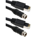 CATV/DVB-C/DVB-S2 BALUN TV über Cat Extender UTP (TV-Signale per Netzwerkkabel übertragen / 5-2200 MHz)