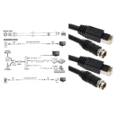 CATV/DVB-C/DVB-S2 BALUN TV über Cat Extender UTP (TV-Signale per Netzwerkkabel übertragen / 5-2200 MHz)