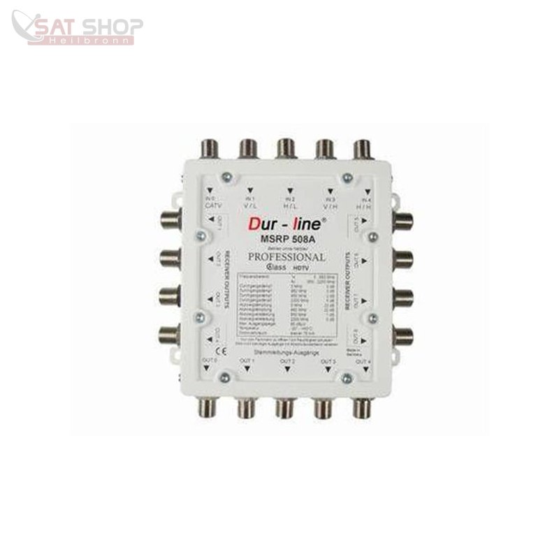 DUR-line Blue ECO Octo - Stromspar-LNB - 8 Teilnehmer - Premium-Quali
