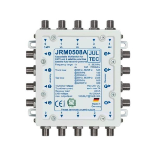 Jultec JRM0508A Multischalter (2. Produktgeneration/ voll receivergespeist)